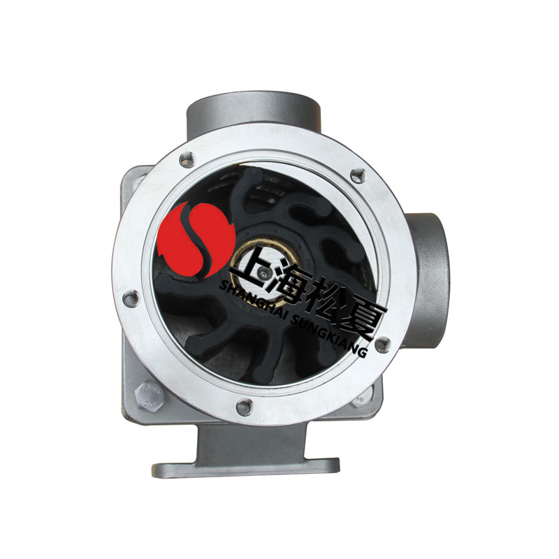  什么叫内装式橡胶叶轮泵？